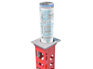 Чугунный столб боллард