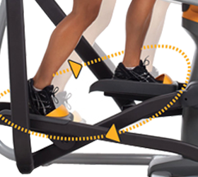 Эллиптический тренажер e5x (2013) MATRIX sun-id-2067956 - Вид №3