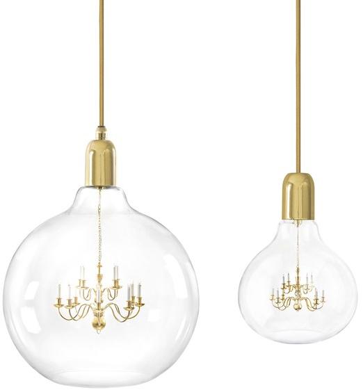 Mineheart Подвесной светильник из дутого стекла King edison sun-id-1445371 - Вид №4