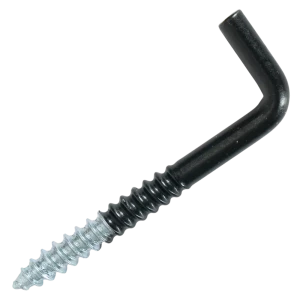 Шуруп-костыль Г-образный 5x50 мм сталь RAL9005 6 шт. 89417648 STLM-2055659