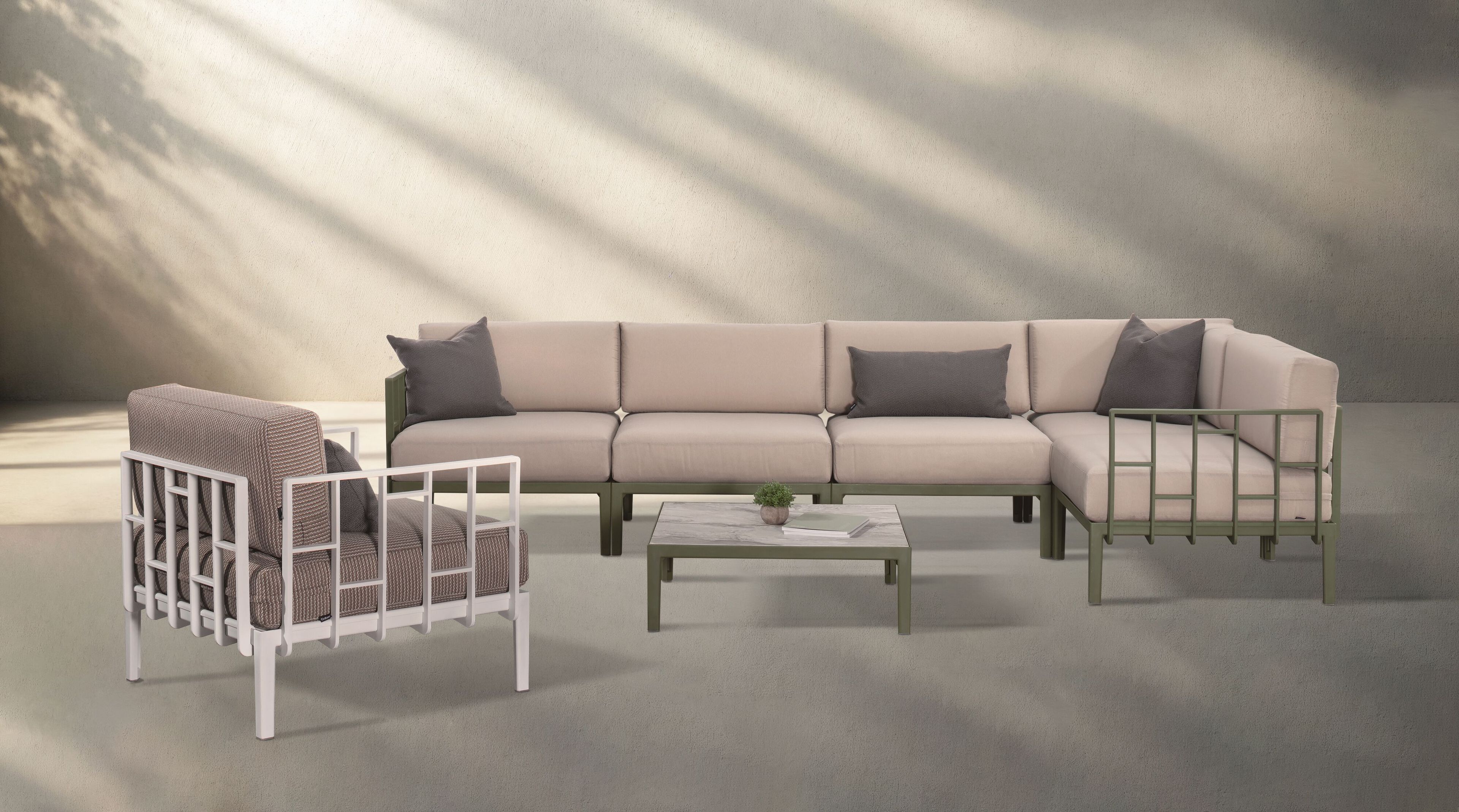 5-местный тканевый секционный диван GABER Enjoy ARCH-00029072 - Вид №4