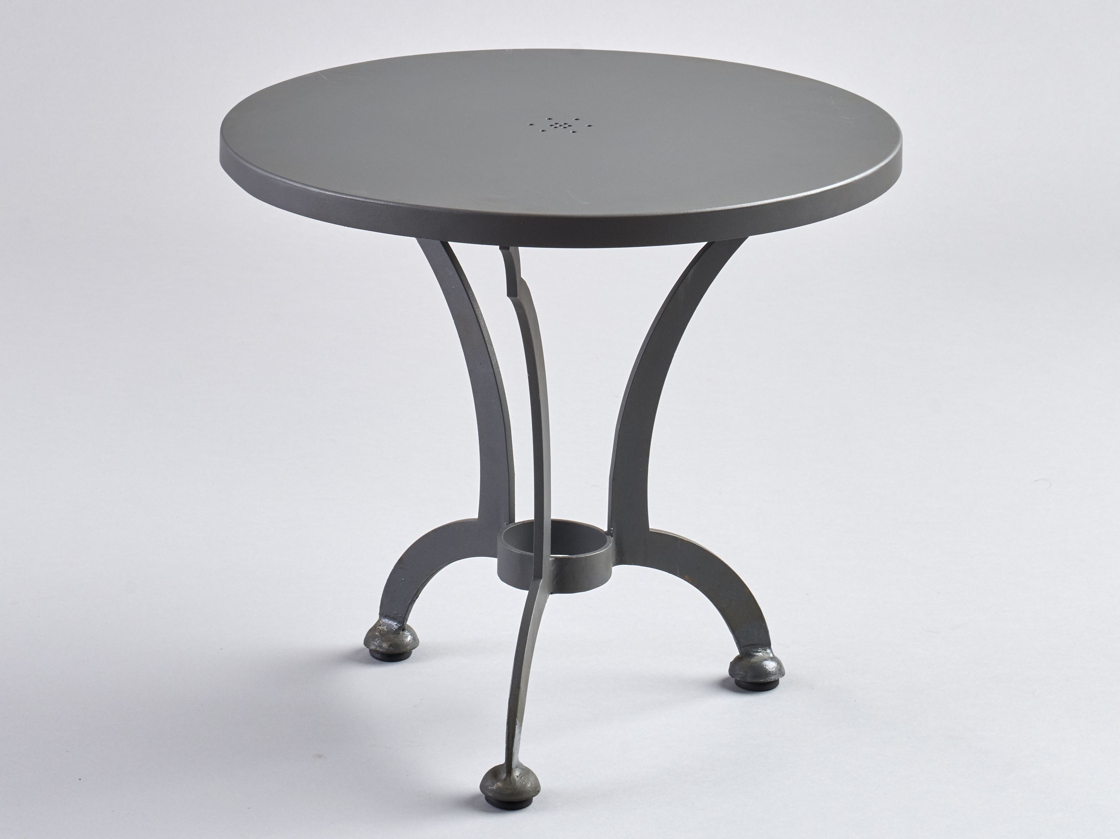 Круглый стол из нержавеющей стали OFFICINACIANI арки ARCH-00030332 - Вид №1