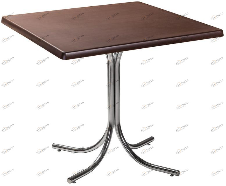 2558 Стол Rozana 80*80 Венге R-HOME 460404+170505wenge