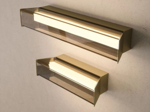 Светодиодный настенный светильник из боросиликатного стекла