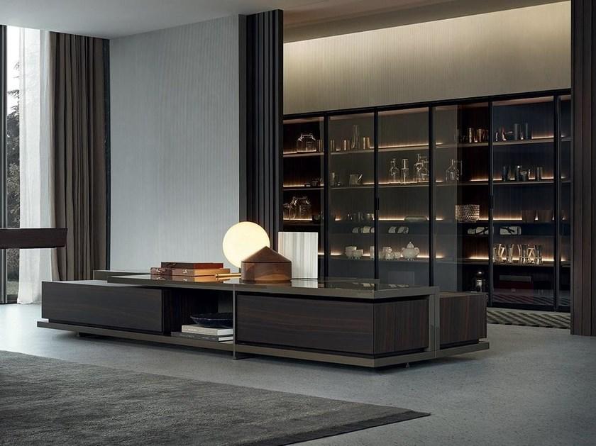 Poliform Модульный деревянный книжный шкаф sun-id-1516130 - Вид №11