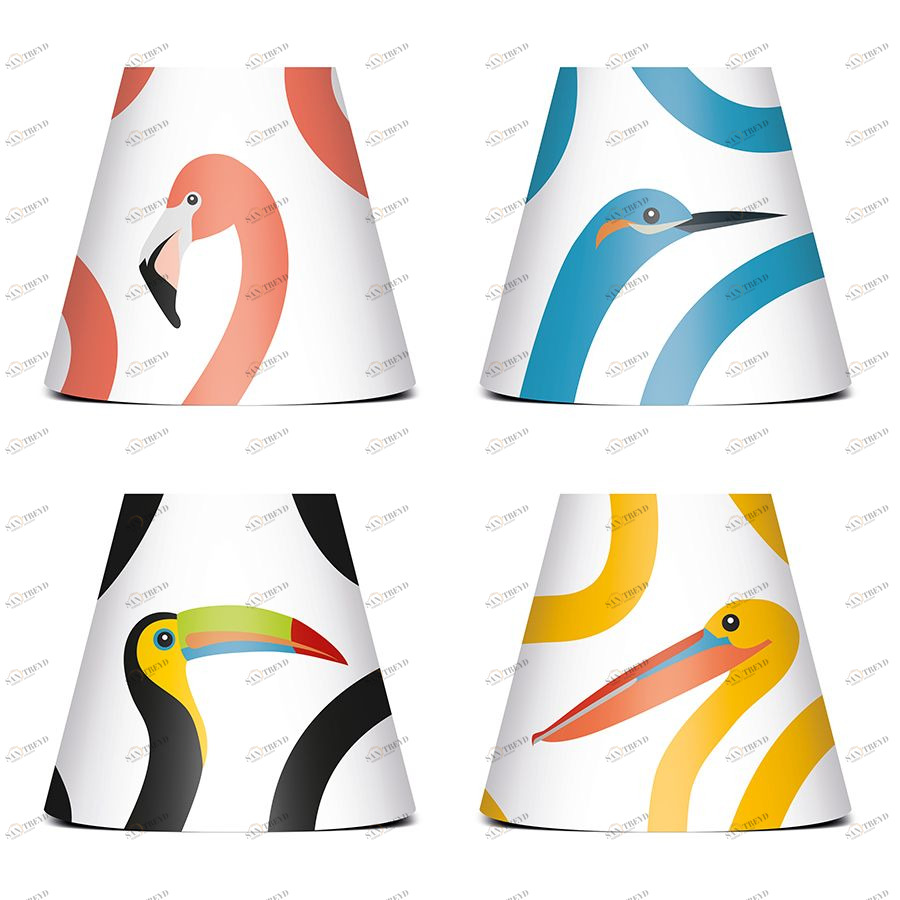 Гирлянда праздничная Рarty Рolonaise, узор Birds of prey Fatboy 100284