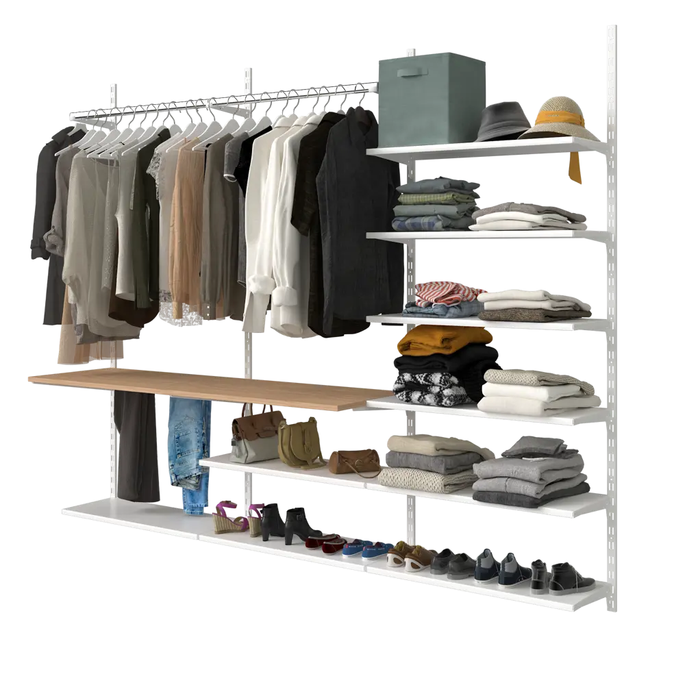 Кронштейн для штанги Spaceo цвет белый STLM-2130241 - Вид №67