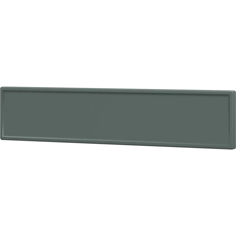 Фасад выдвижного ящика Инта 59.7x12.5 см KONSENSA МДФ цвет зеленый Инта зелёная STLM-2118229 - Вид №1