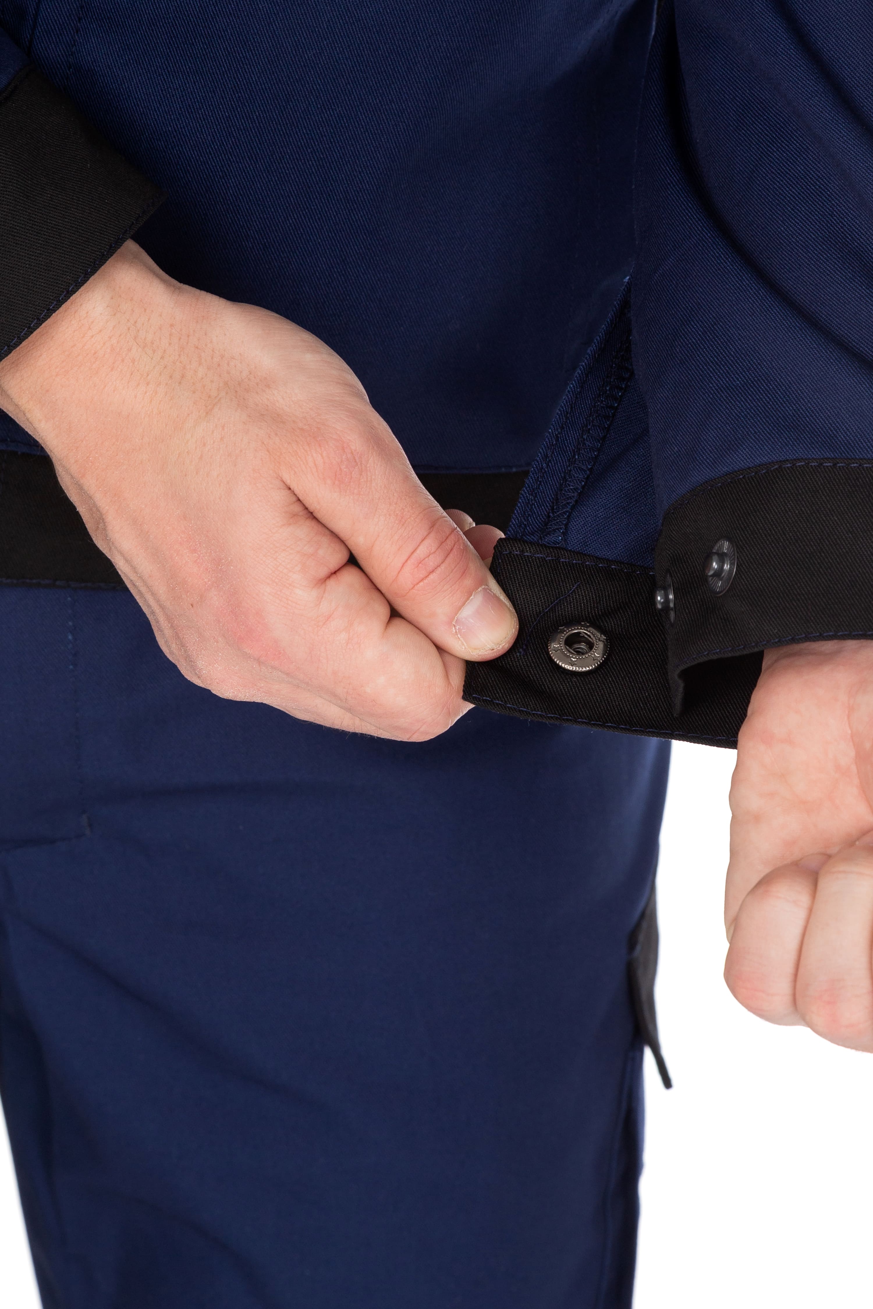 70049 Костюм  NEW темно-синий с черным STATUS  Летняя спецодежда  размер 60-62/182-188  - Вид №22