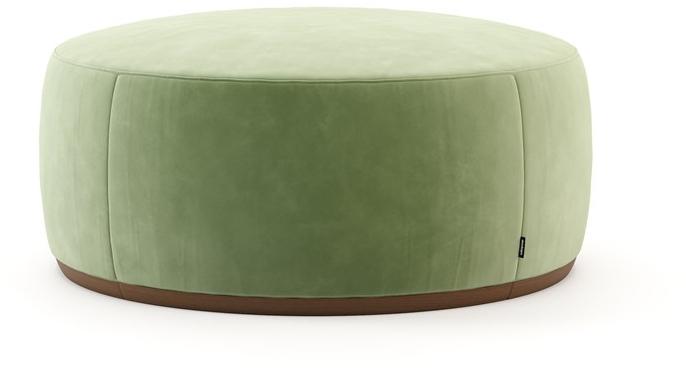 Domkapa Круглый бархатный пуф  Dkh14  - Вид №1