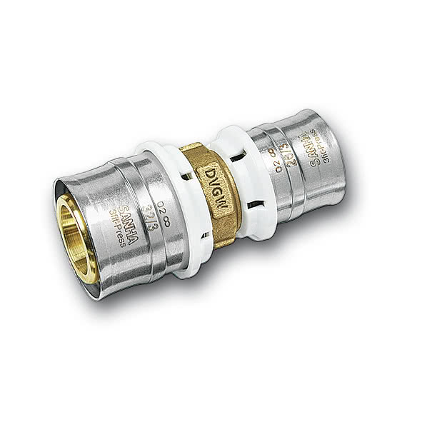 3252402616 25240 - 3fit-Press переходная муфта без свинца Размер: 26x16 SANHA  - Вид №1