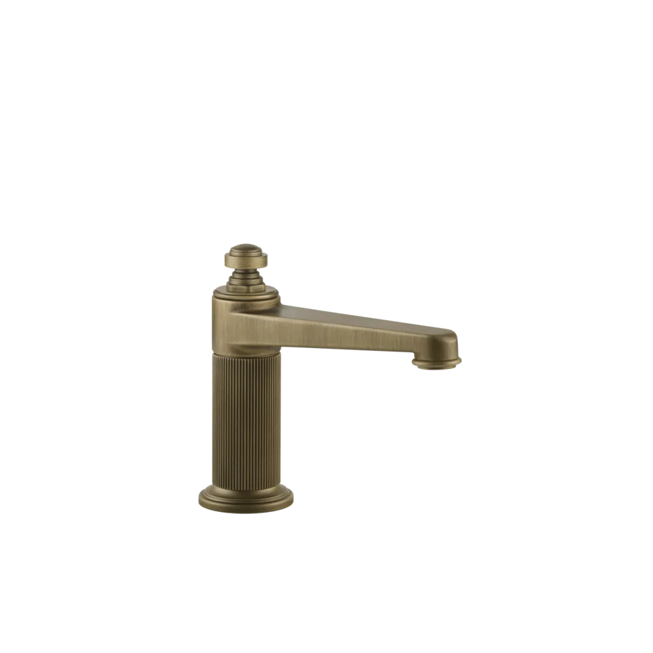 Носик для умывальника 65023 713 Gessi Venti20 СТАРИННАЯ ЛАТУНЬ 65023713