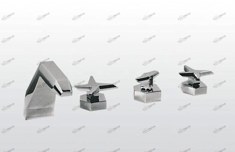 RUBINETTERIE STELLA Комплект для ванны на 4 отверстия с переключателем Stella 3256