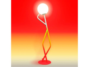 Светодиодный торшер из нержавеющей стали с фотокаталитической обработкой