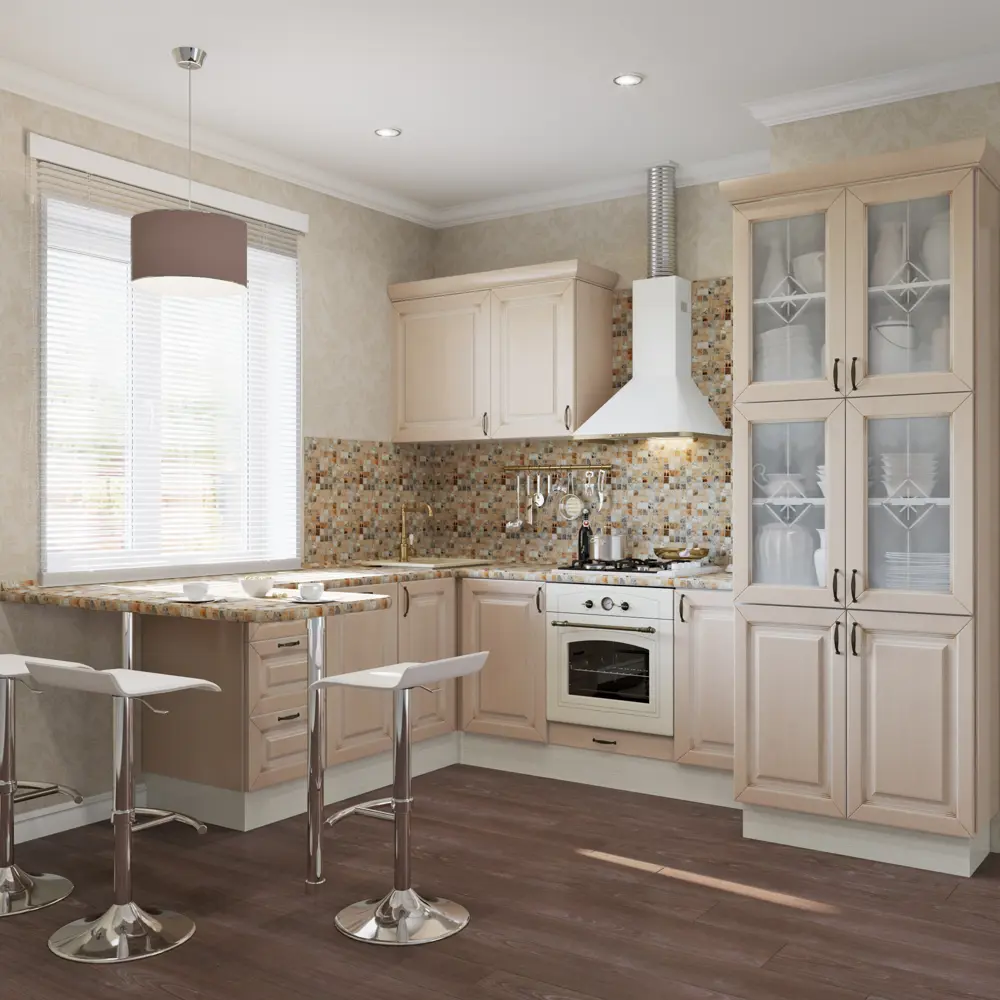 Дверь для шкафа Delinia «Ницца» 60x70 см, МДФ, цвет светлый ясень STLM-2099926 - Вид №2