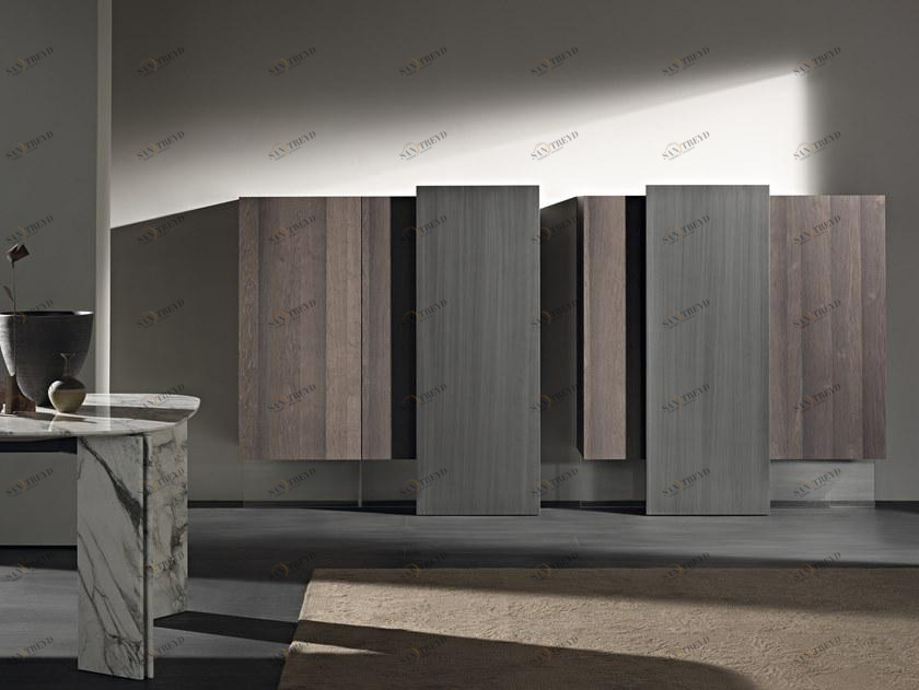 ACERBIS Комод деревянный с распашными дверцами и раздвижной панелью Alterego sun-id-1504871