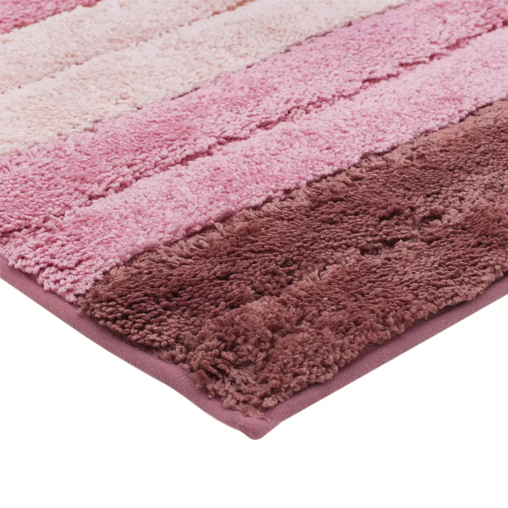 Коврик для ванной комнаты «Градиент» 40х60 см цвет розовый BATH PLUS STLM-2100732 - Вид №1