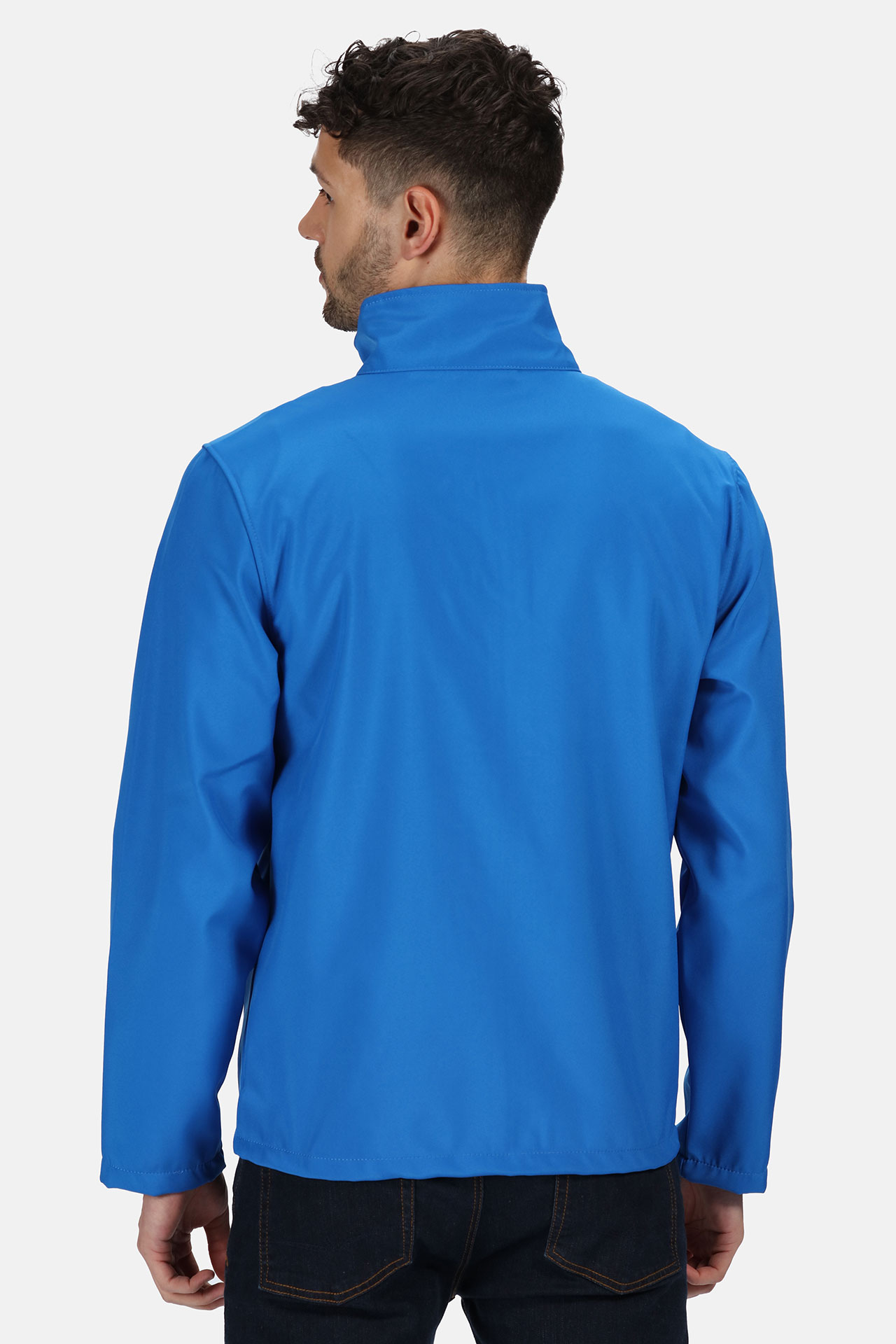 5041984 Куртка РЕГАТТА ПРОФЕШИОНАЛ КЛАССИК софтшел василек  Демисезонная одежда размер M (44-46) Спецодежда  - Вид №4