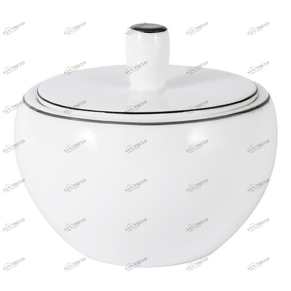 Сахарница фарфоровая белая в подарочной упаковке "Арктика" ANNA LAFARG EMILY АРКТИКА 00-3946593 Белый 