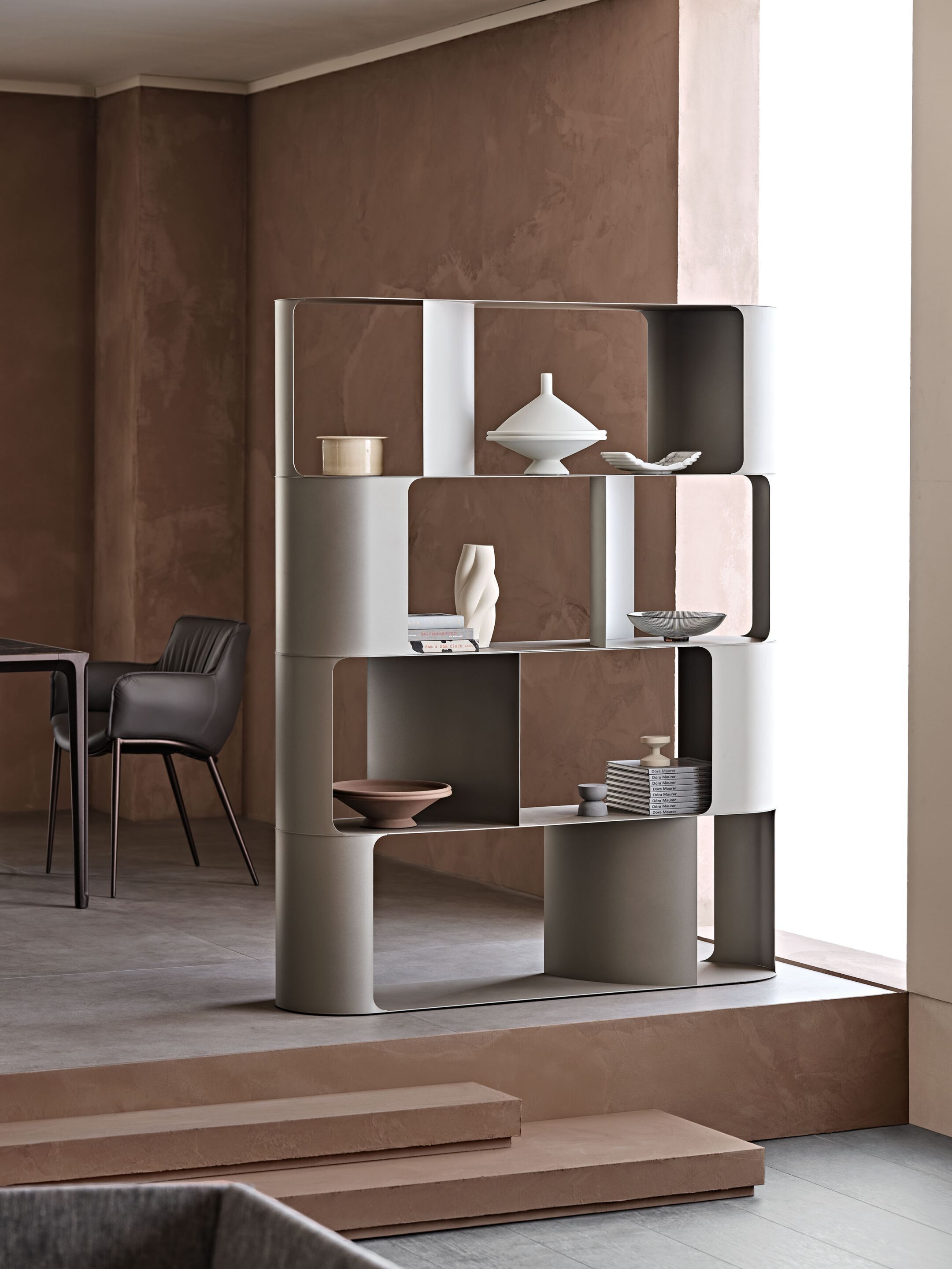 Двухсторонний книжный шкаф Cattelan italia FULHAM ARCH-00112741 - Вид №6