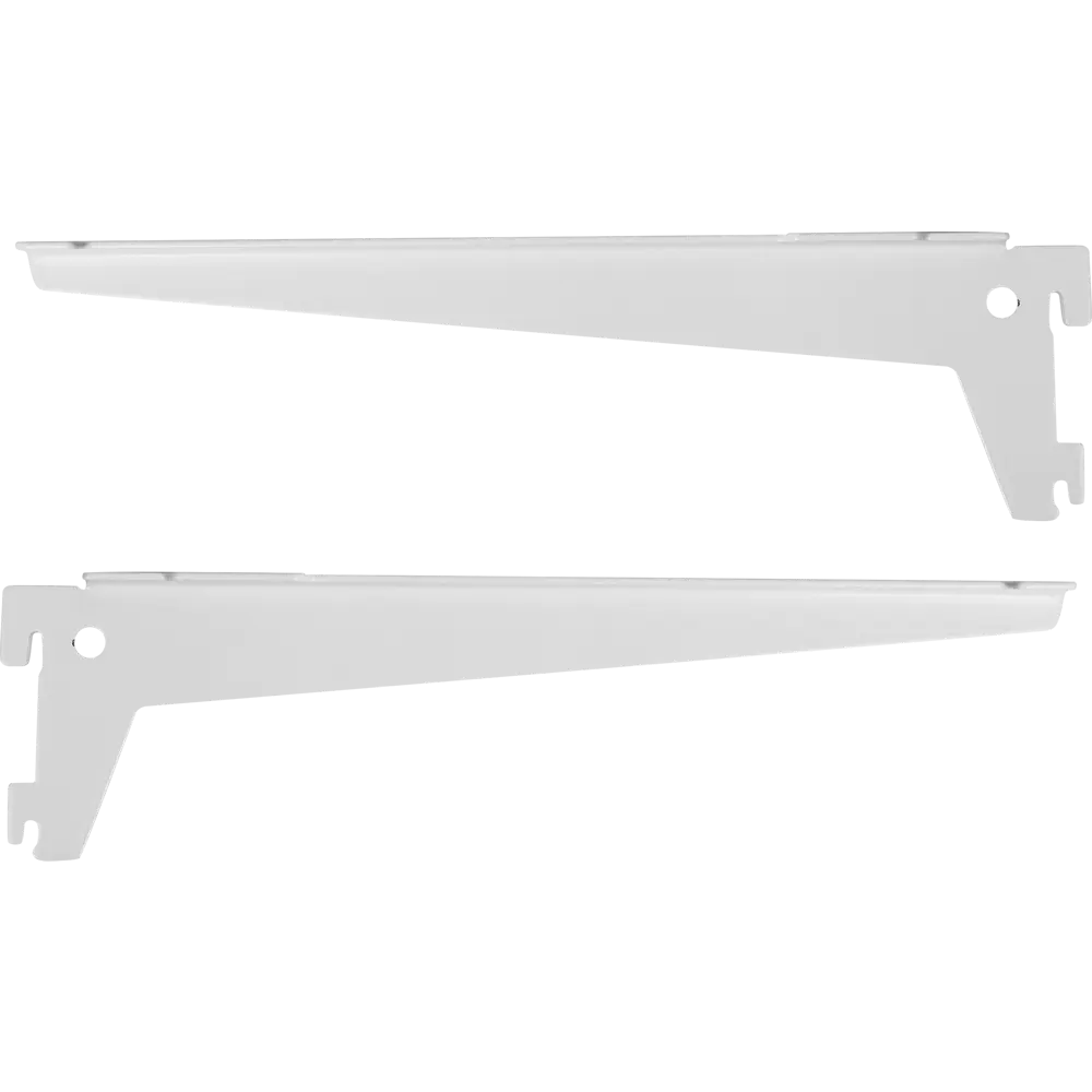 Кронштейн Spaceo для полок 30 см белый, 2 шт - нагрузка 25 кг 89352335 STLM-1081339