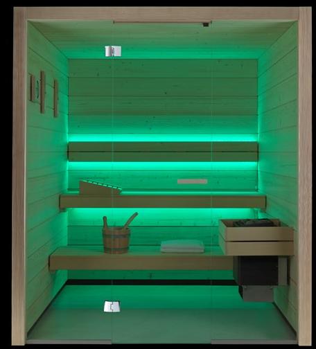 CARMENTA Финская сауна с хромотерапией sun-id-1358320 - Вид №6