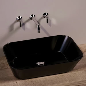 WA04NERO Накладная раковина на столешницу  прямоугольная Simas
