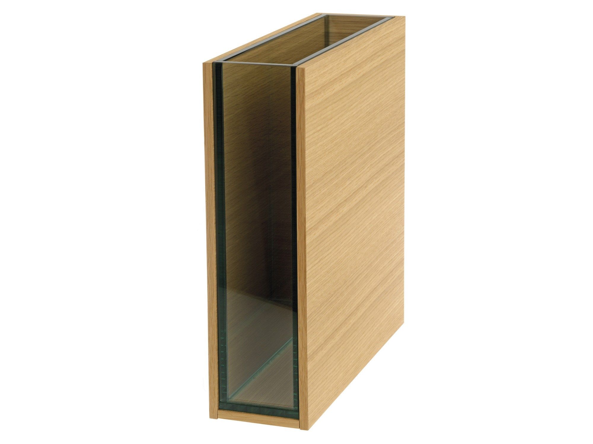 Настенный книжный шкаф из алюминия и дерева Schonbuch S7 ARCH-00063229 - Вид №11