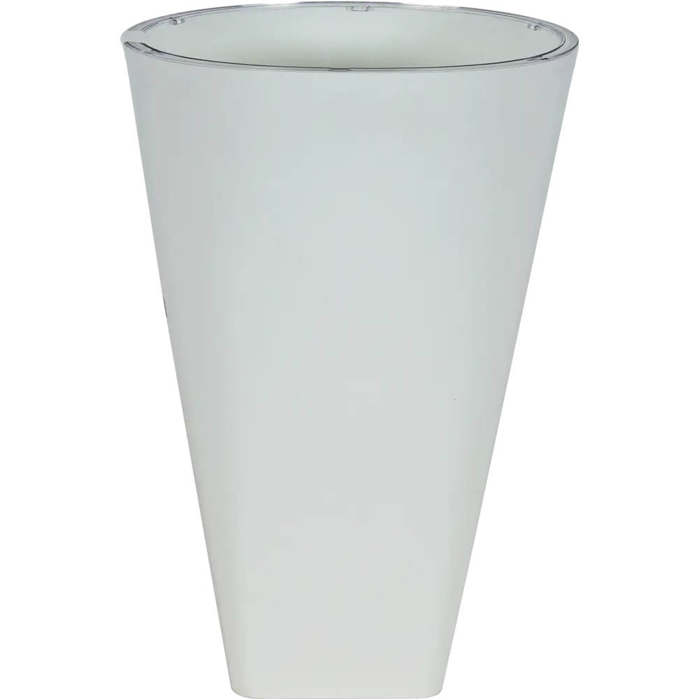 Кашпо Грейс ø15 h25 см v2.3 л пластик белый Santreyd STLM-2043279