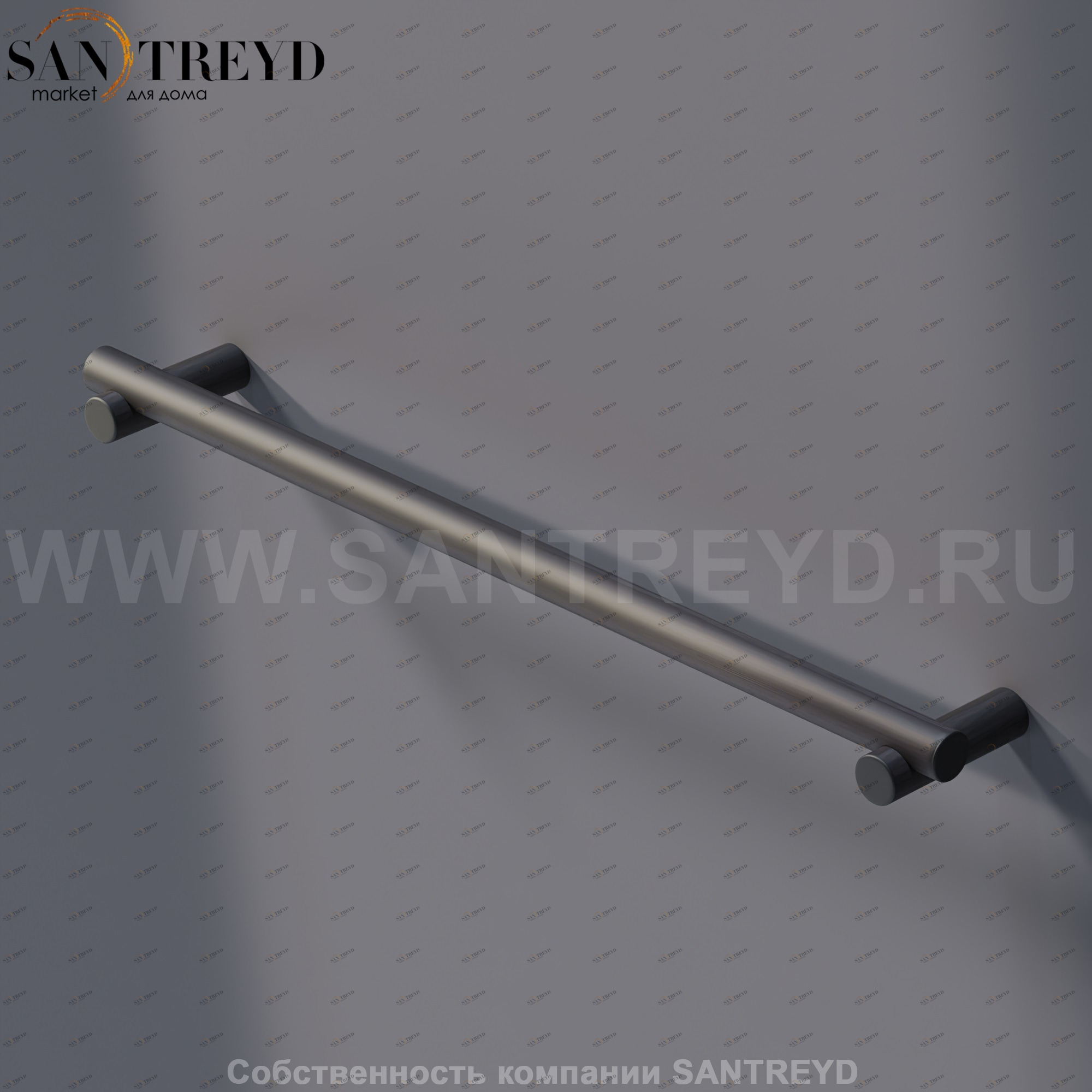 Agape DOT LINE Полотенцедержатель или базовый опорный элемент 70,4 см настенный темный дуб ADTL0451.RW ADTL0451RW