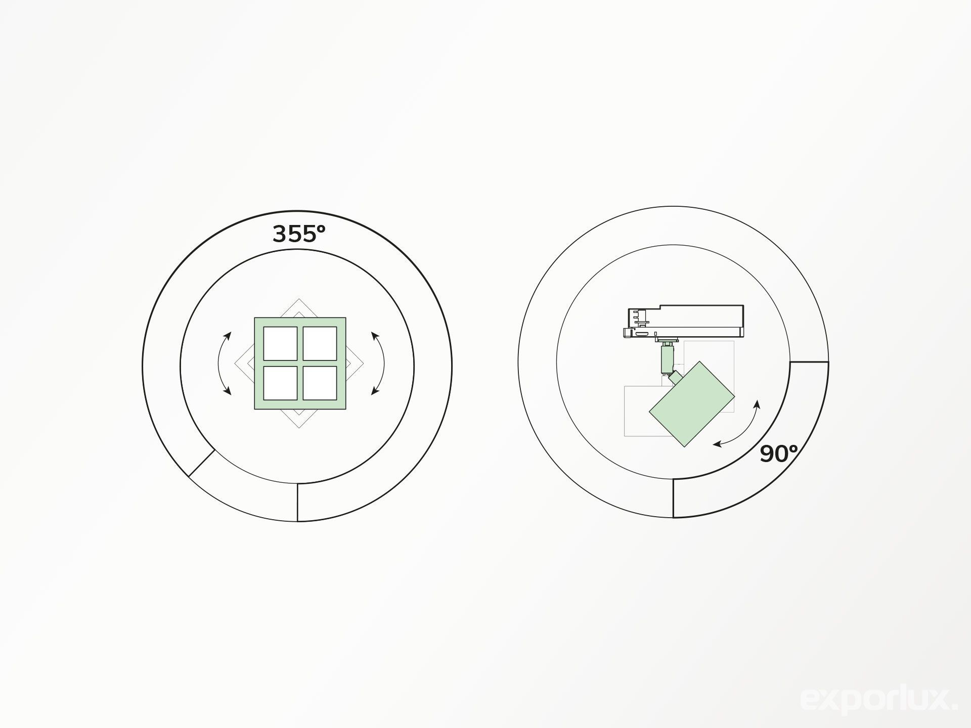 Металлическое светодиодное освещение Exporlux CUBO CA ARCH-00048801 - Вид №2
