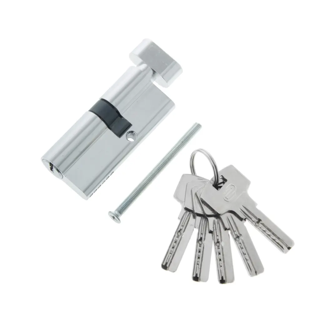 Цилиндр Standers ключ/вертушка 30х40 хром,TT-CANB3040CR STLM-2123576 - Вид №1