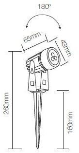 BENEITO FAURE Регулируемый алюминиевый напольный проектор для улицы sun-id-1378458 - Вид №3