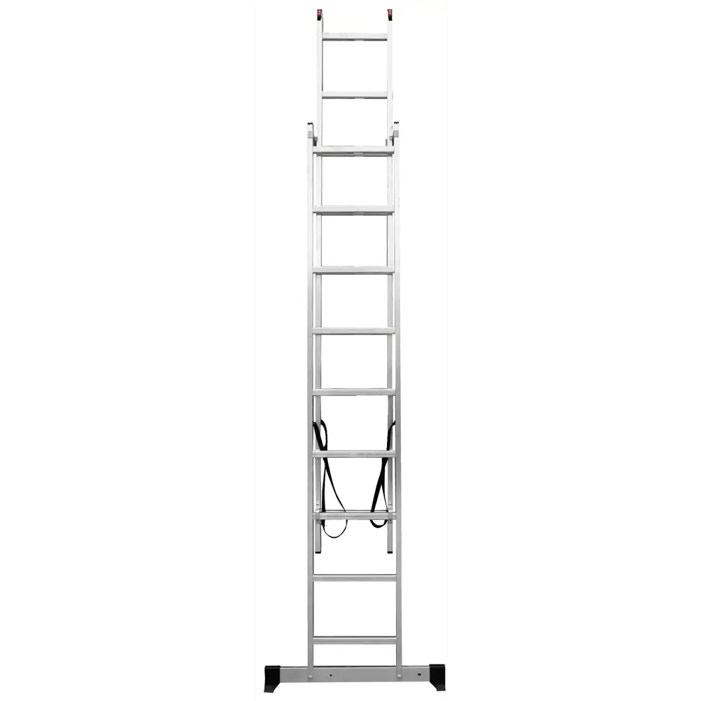 Лестница раскладная 2-секционная Standers до 3.97 м 9 ступеней STLM-2006687 - Вид №1