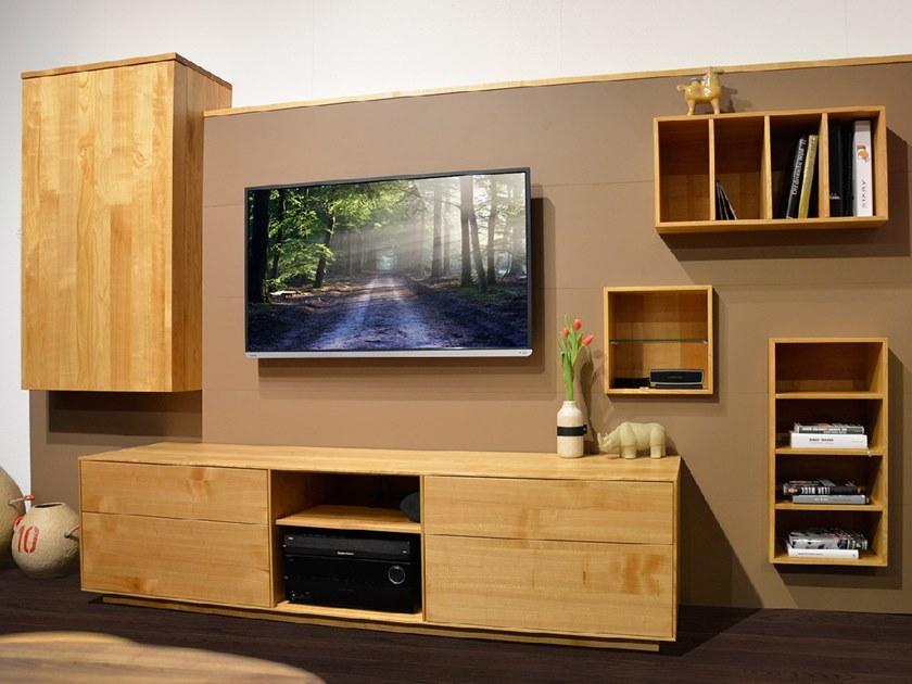 sixay furniture Оборудованная стена с подставкой под телевизор sun-id-1501421 - Вид №1