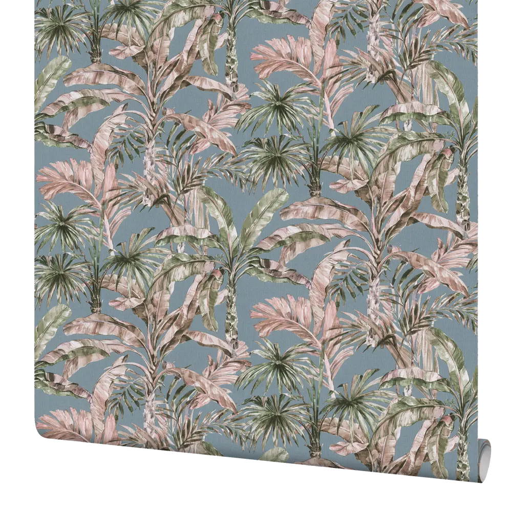 Обои флизелиновые Rasch Florent бирюзовые 1.06 м м RA819151 Florentine STLM-2197601