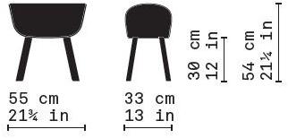 Very Wood Мягкий стул из ткани Rodeo sun-id-1444105 - Вид №3