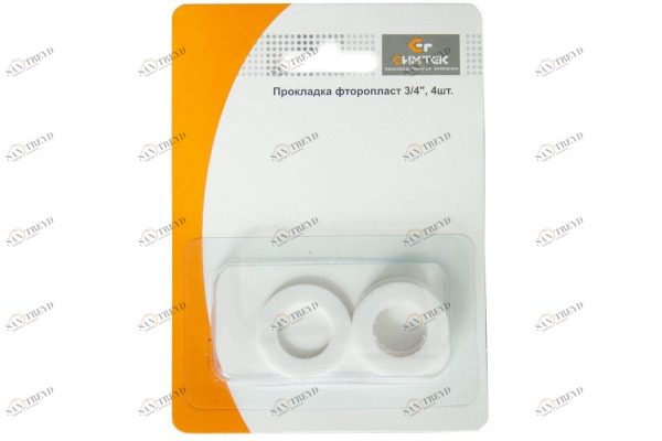 Прокладка фторопласт 3/4 блистер (4 шт) 10-0024 СИМТЕК 183278