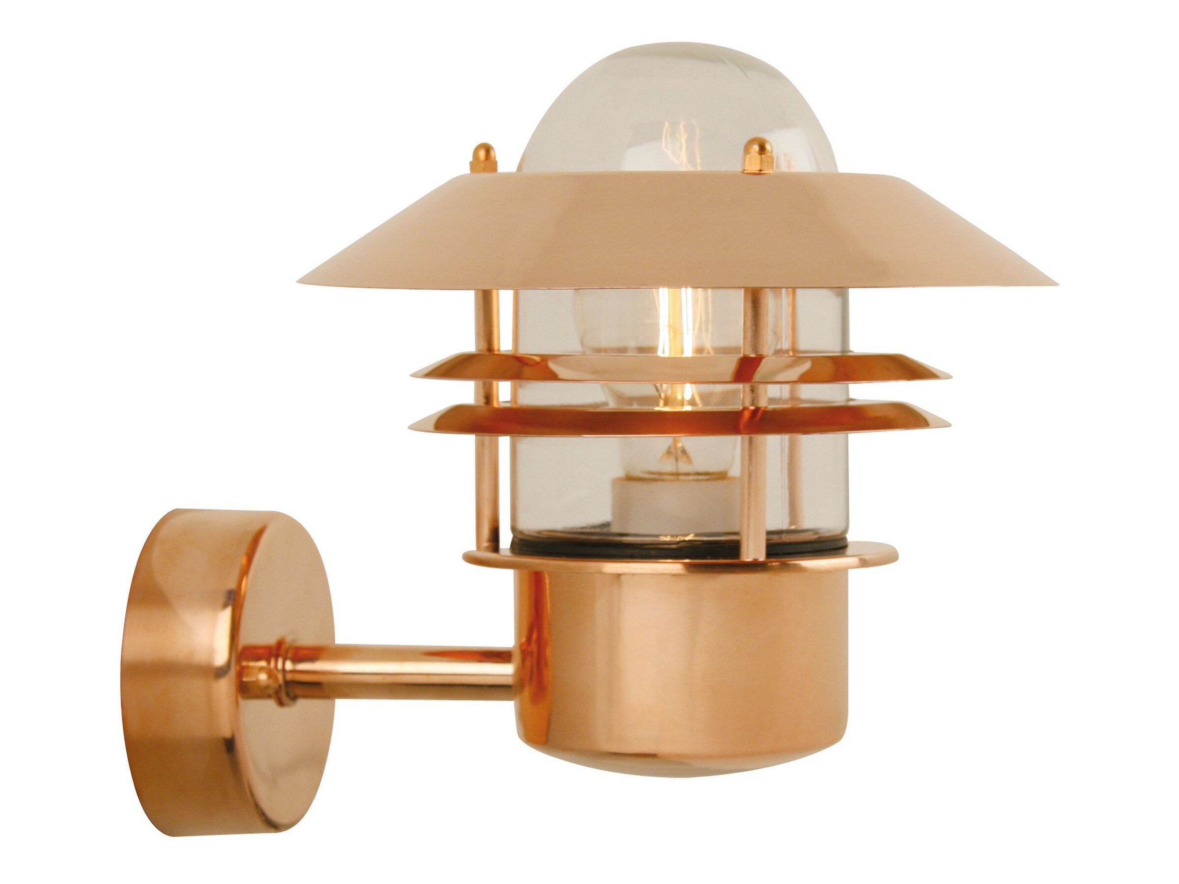 Медный настенный светильник Nordlux Blokhus ARCH-00030231 - Вид №1