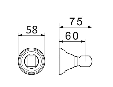 Держатель для душа Gaia Mobili Complements ARCH-00023304 - Вид №2