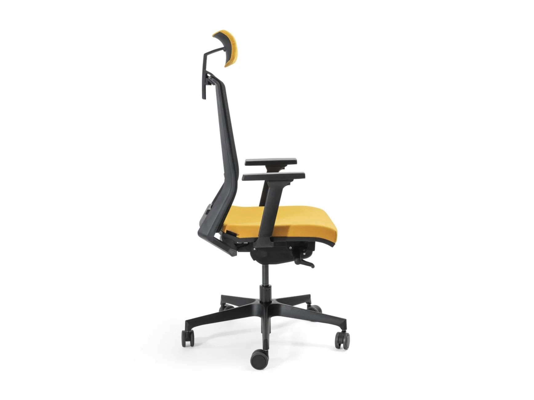 Офисное кресло с регулируемой высотой и 5 спицами с подголовником AP Factor Сиэтл ARCH-00049623 - Вид №2