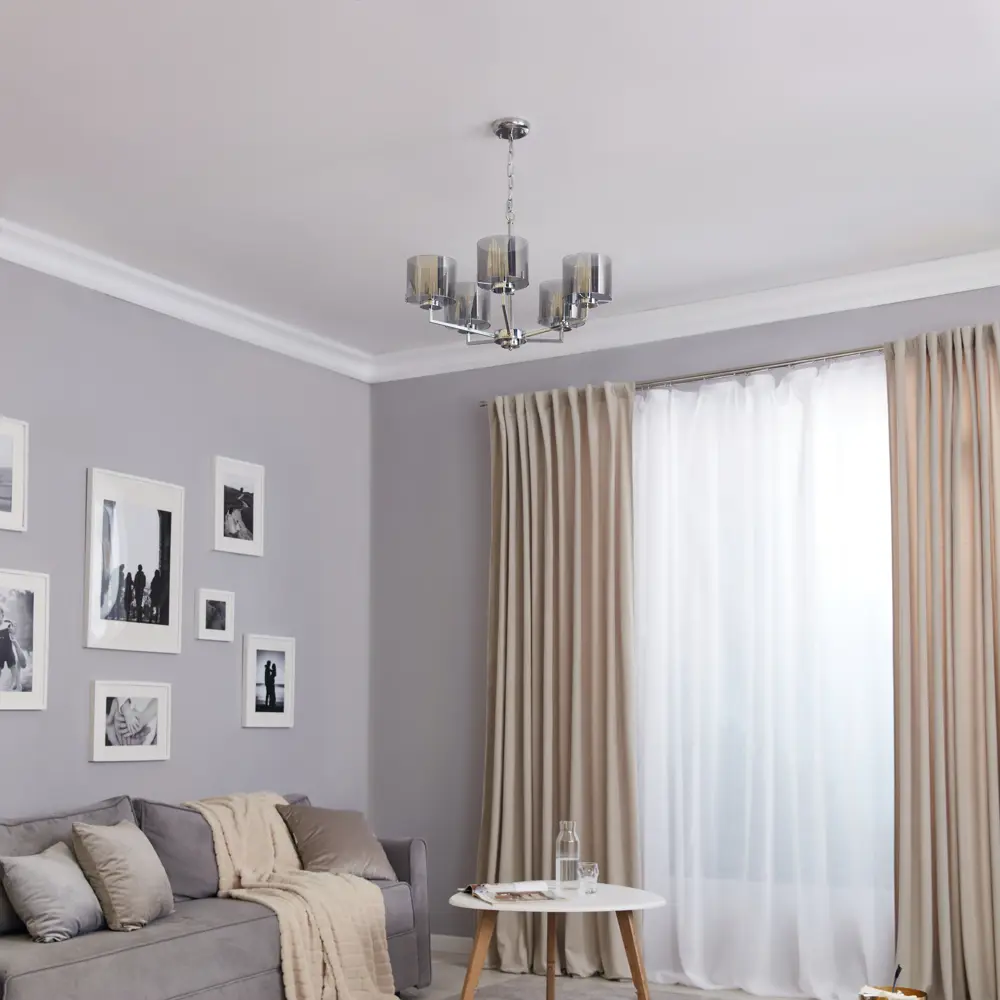 Потолочный светильник Freya FR5096PL-05CH с 5 плафонами 84239398 STLM-0047349 - Вид №9