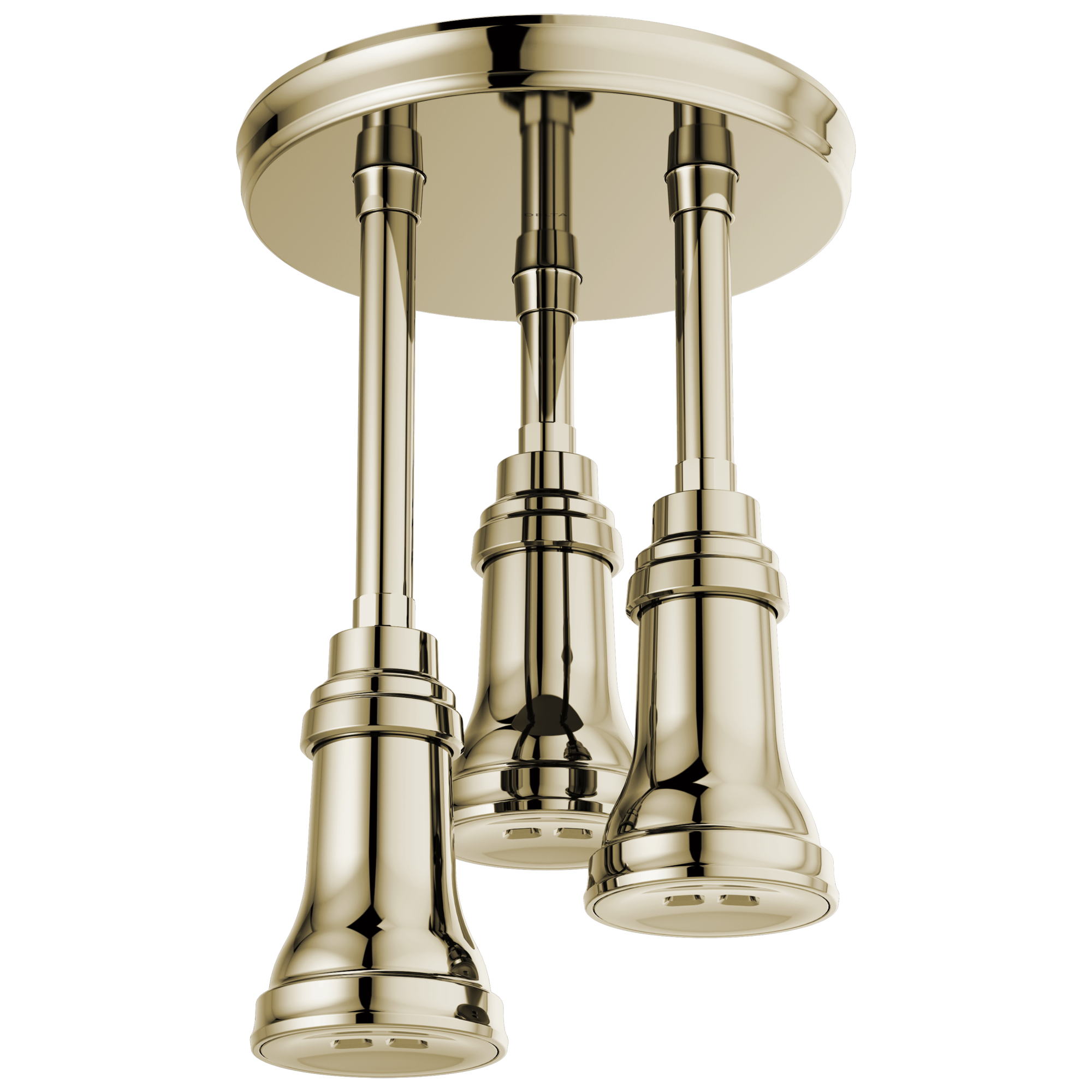 57190-PN25 H2Okinetic® Подвесная душевая лейка Raincan Delta Faucet Universal Showering Полированный никель 