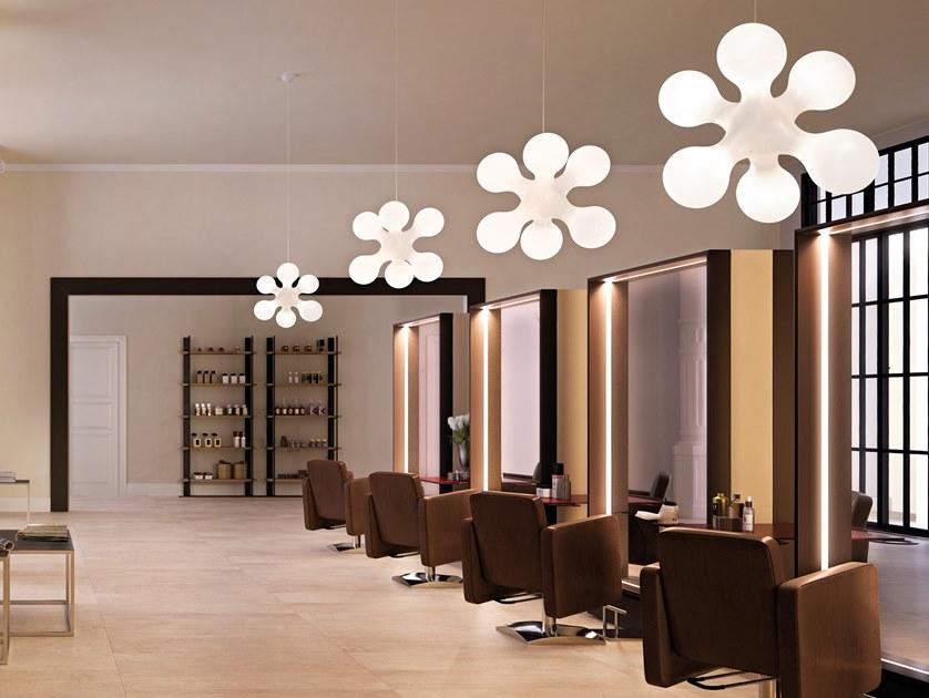 KUNDALINI Подвесной светильник из полиэтилена Atomium sun-id-1465935 - Вид №1