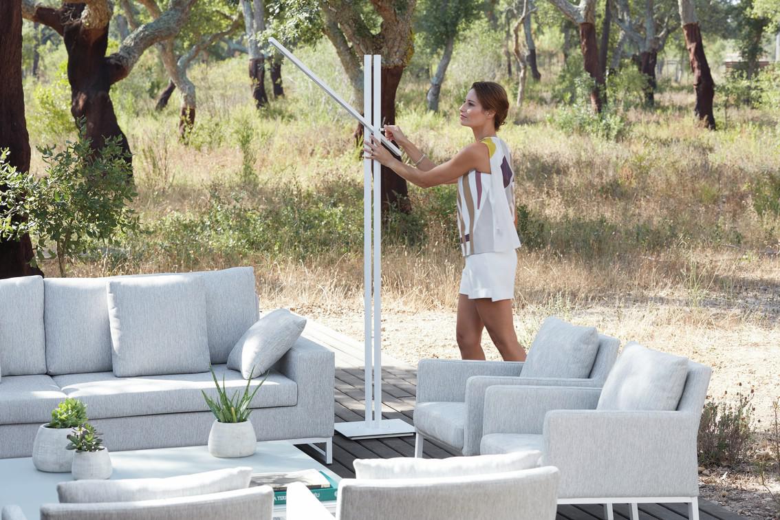 MNST608 Диван фиксированный lotus smokey 234 Manutti Zendo - Вид №10