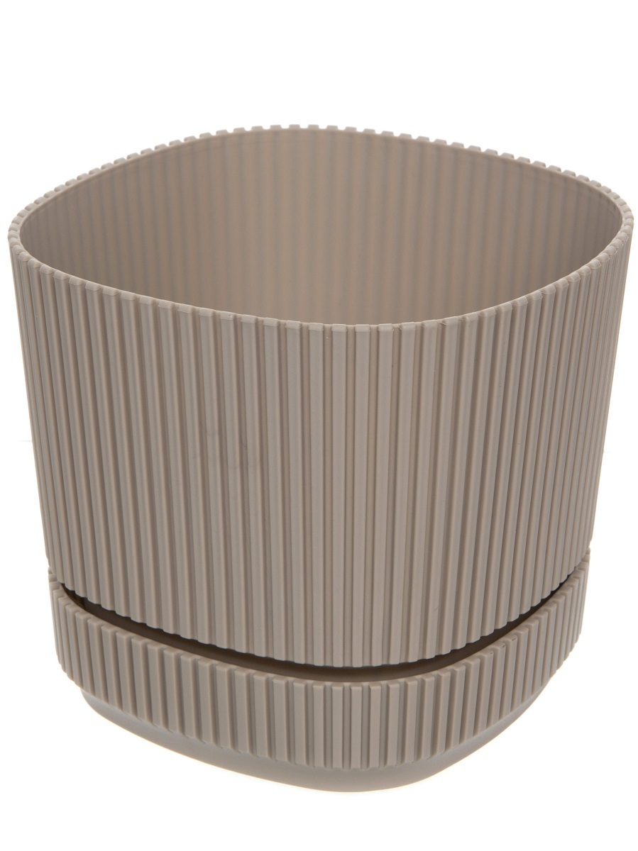 Горшок для цветов Milo 1.2L Grey NAVAKO 16134