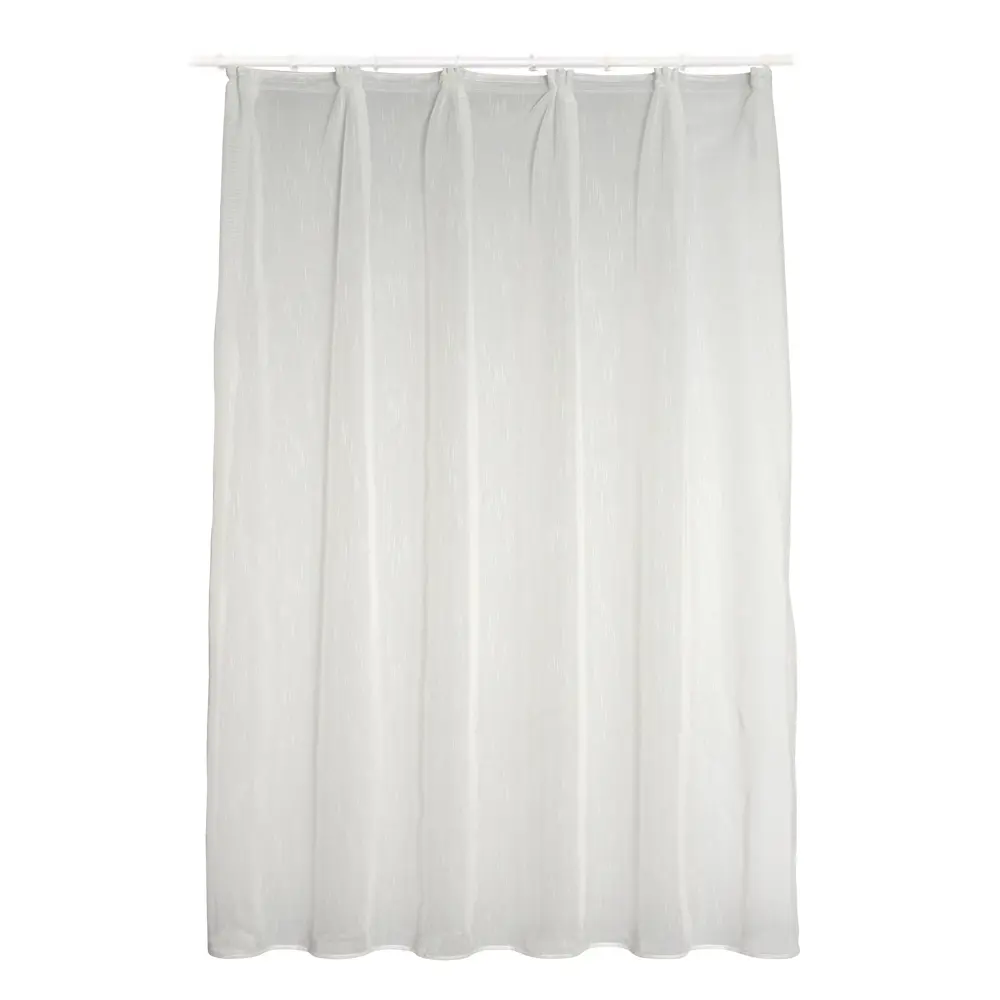 Тюль на ленте Forli 250x280 см цвет белый 83407035 STLM-2043028 INSPIRE 