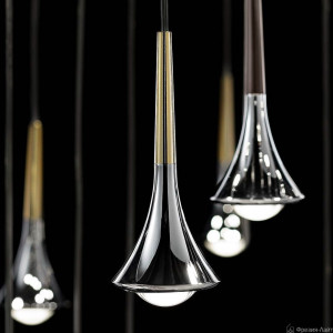 Studio Italia Design Rain SO 156004 gold подвесной светильник б/чаши