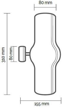 Moretti Luce Настенный светильник из латуни Rocket sun-id-1415239 - Вид №5