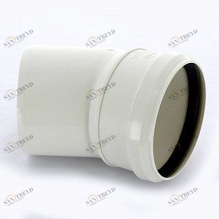 Отвод 30 SINIKON D110 мм ВН шумоизолированный Комфорт 504051K